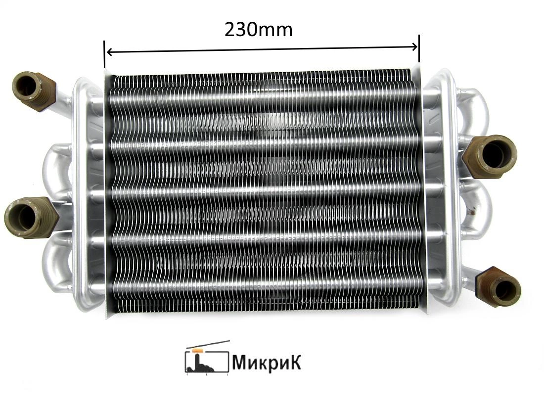 Теплообменник 24 кВт OASIS BM (230мм)